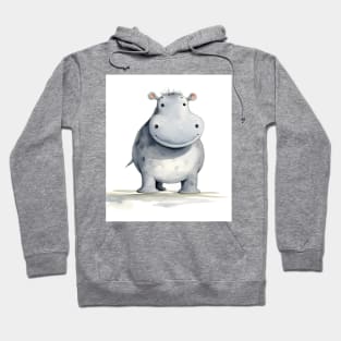 Cute Baby Hippo Hoodie